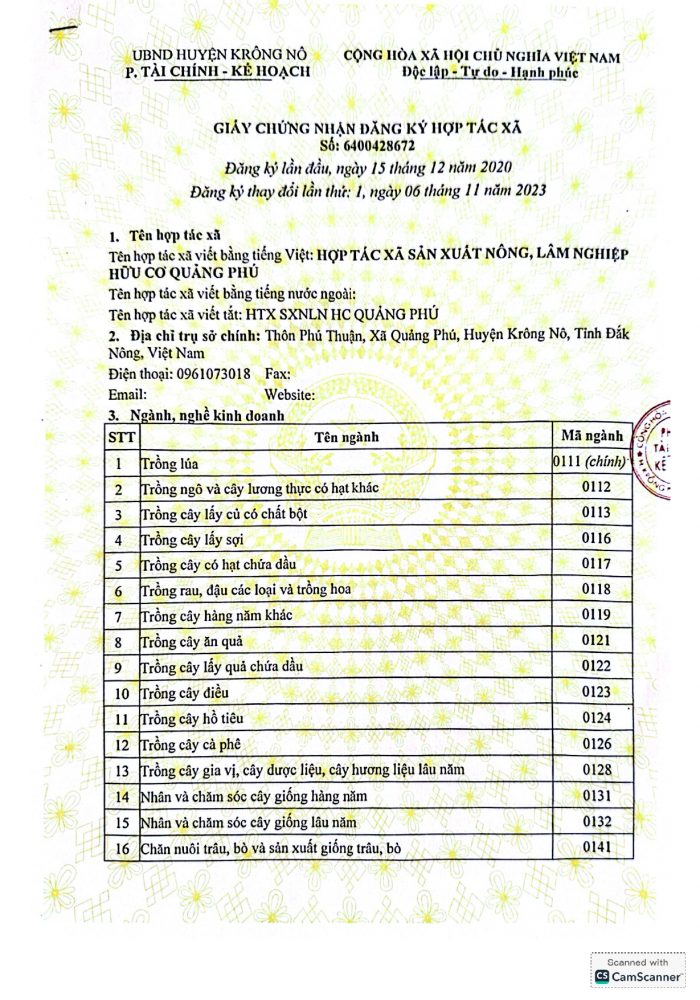 Giấy đăng ký kinh doanh HTX Quảng Phú_page-0002